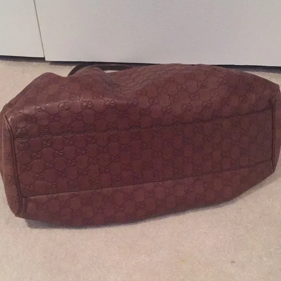 Authentic gucci brown bag - Picture 3 of 8